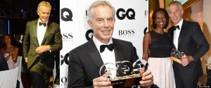 GQ magazine thinks Tony Blair deserves an award for love of humanity